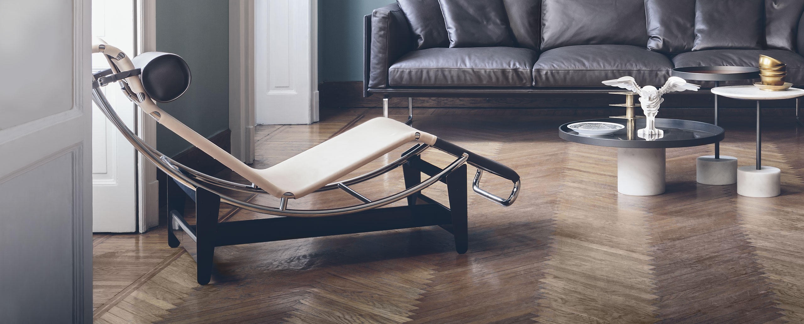 Cassina LC4 Louis Vuitton Special Edition Chaise Longue at 1stDibs