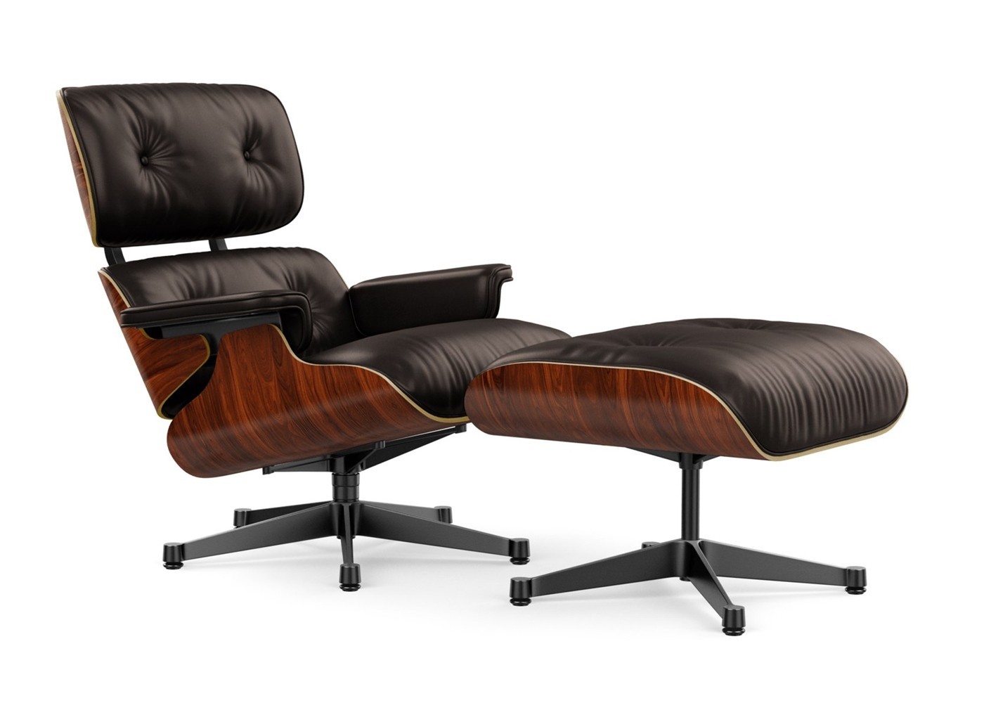 bodem Betekenisvol Naar behoren Vitra Eames Lounge Chair & Ottoman | Buy Online at Deplain.com
