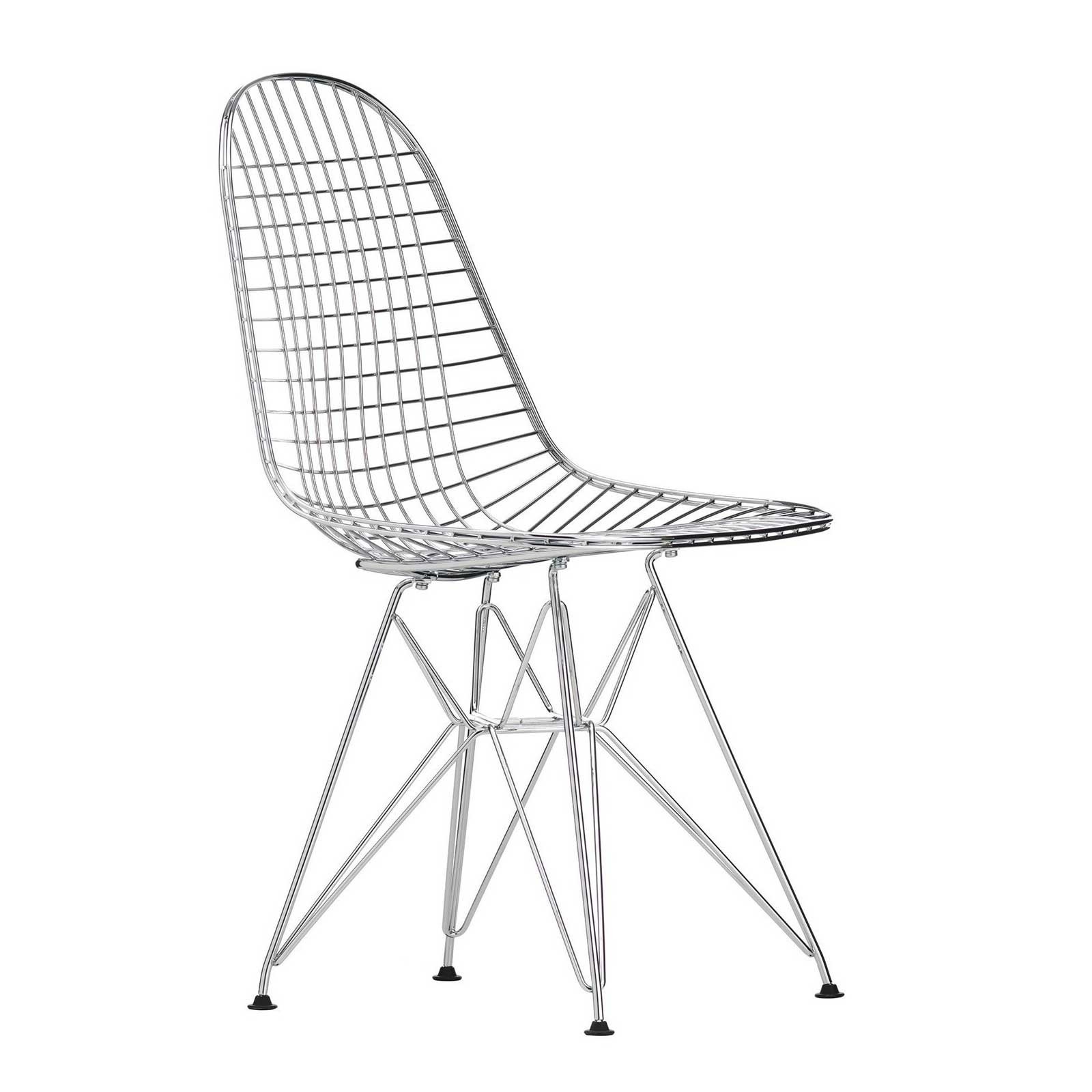 het is mooi vorst grens Vitra Wire Chair DKR Chair | Deplain.com
